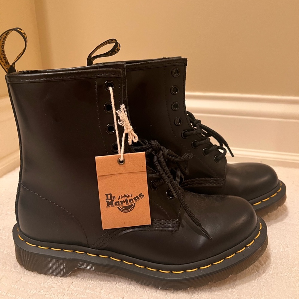 Brand New Dr. Martens, Black Color, Size 7.